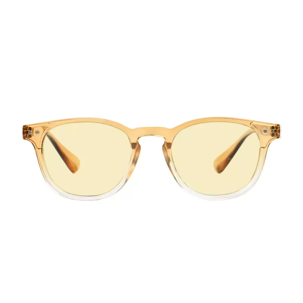Two Tone Blue Light Blocking Reading Glasses Women Men