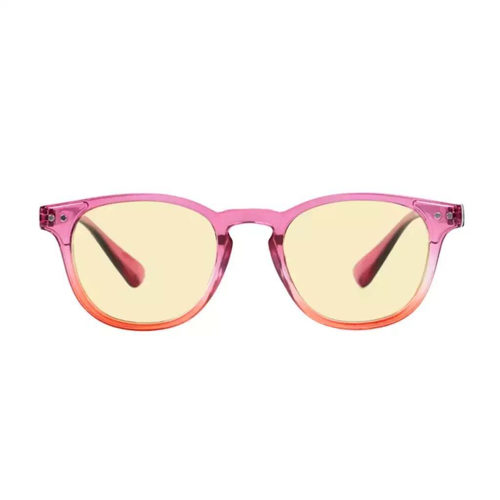 Two Tone Blue Light Blocking Reading Glasses Women Men