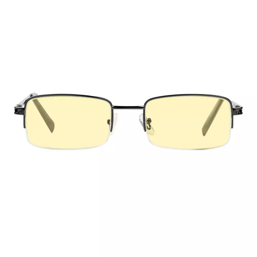 Half Rim Blue Light Blocking Glasses Women Men