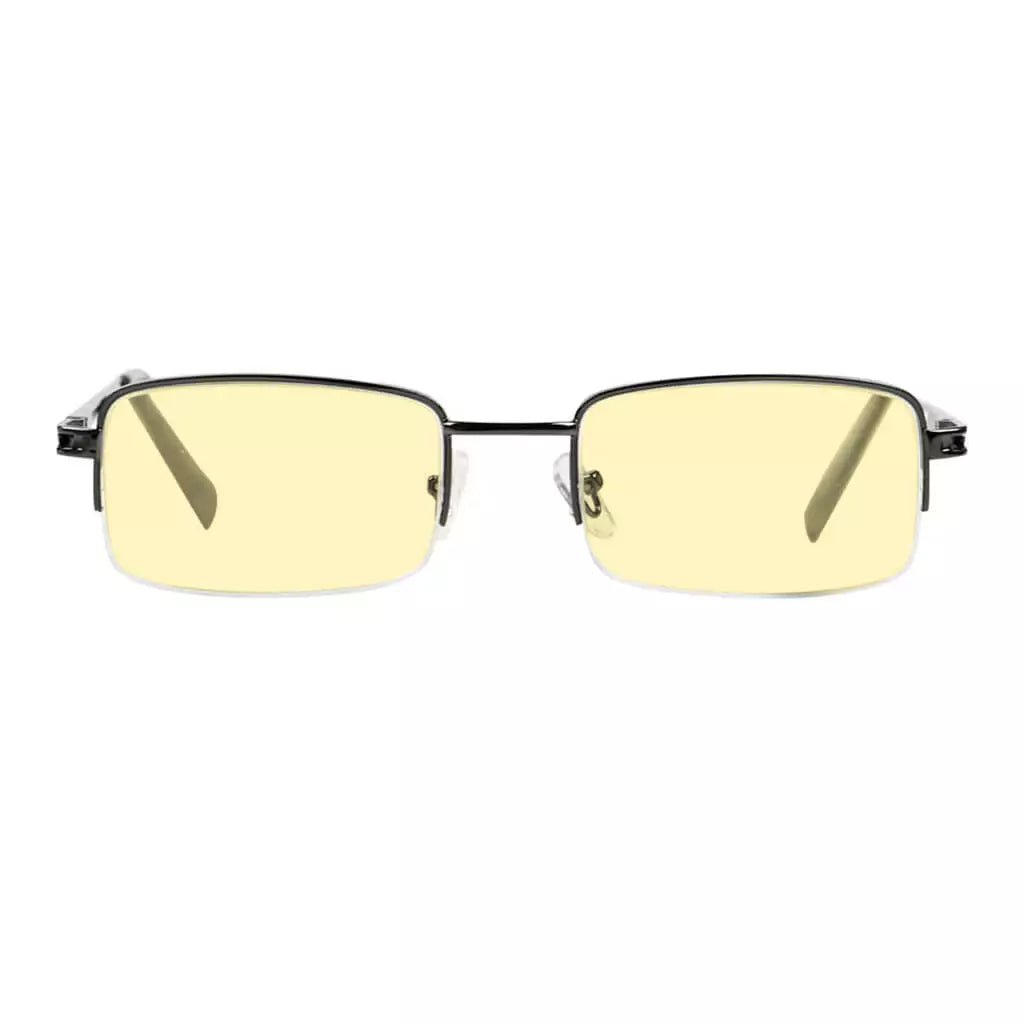 Half Rim Blue Light Blocking Glasses Women Men