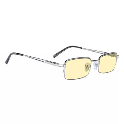 Half Rim Blue Light Blocking Glasses Women Men