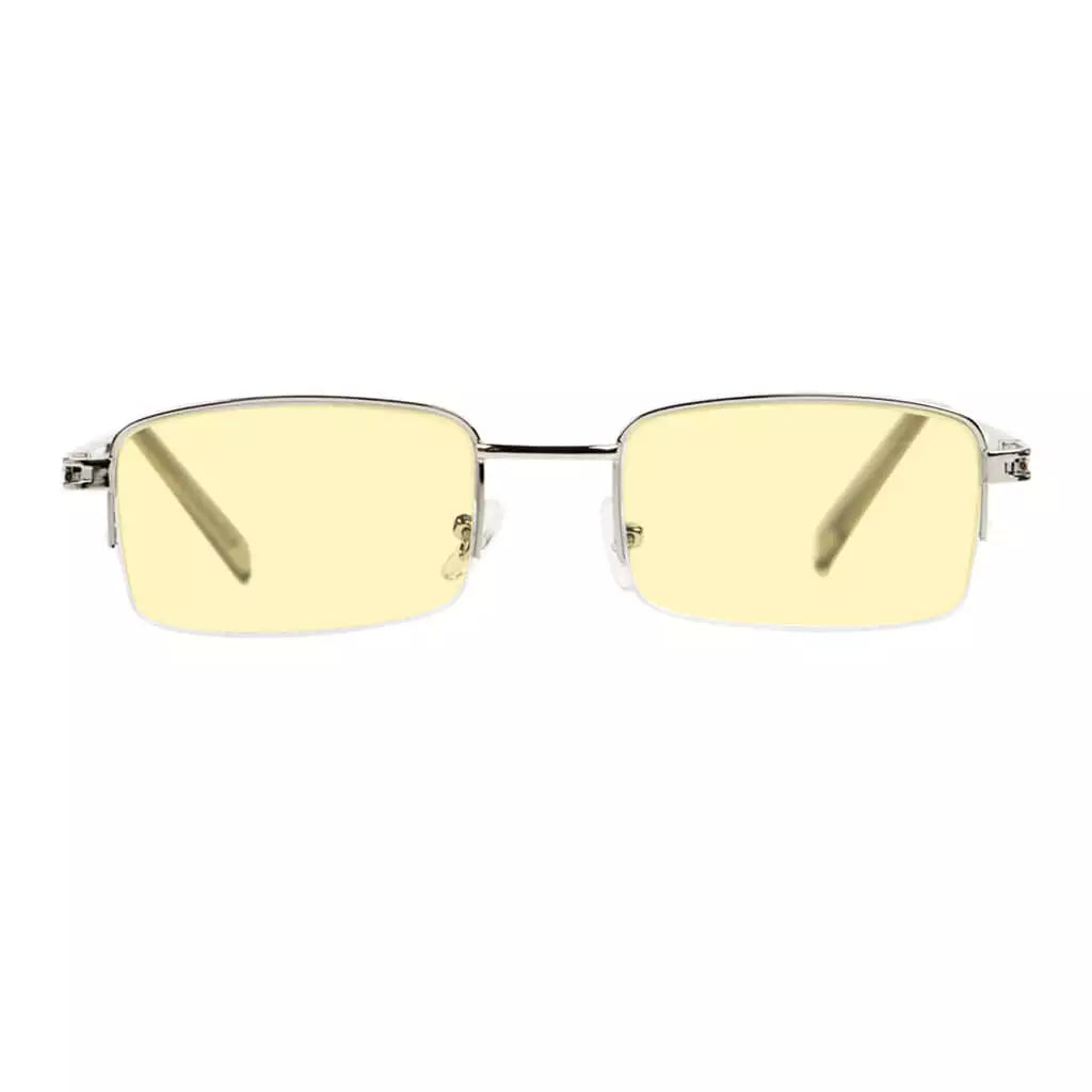 Half Rim Blue Light Blocking Glasses Women Men