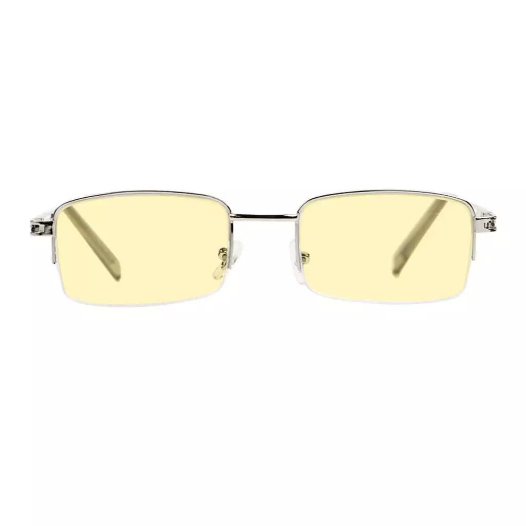 Half Rim Blue Light Blocking Glasses Women Men