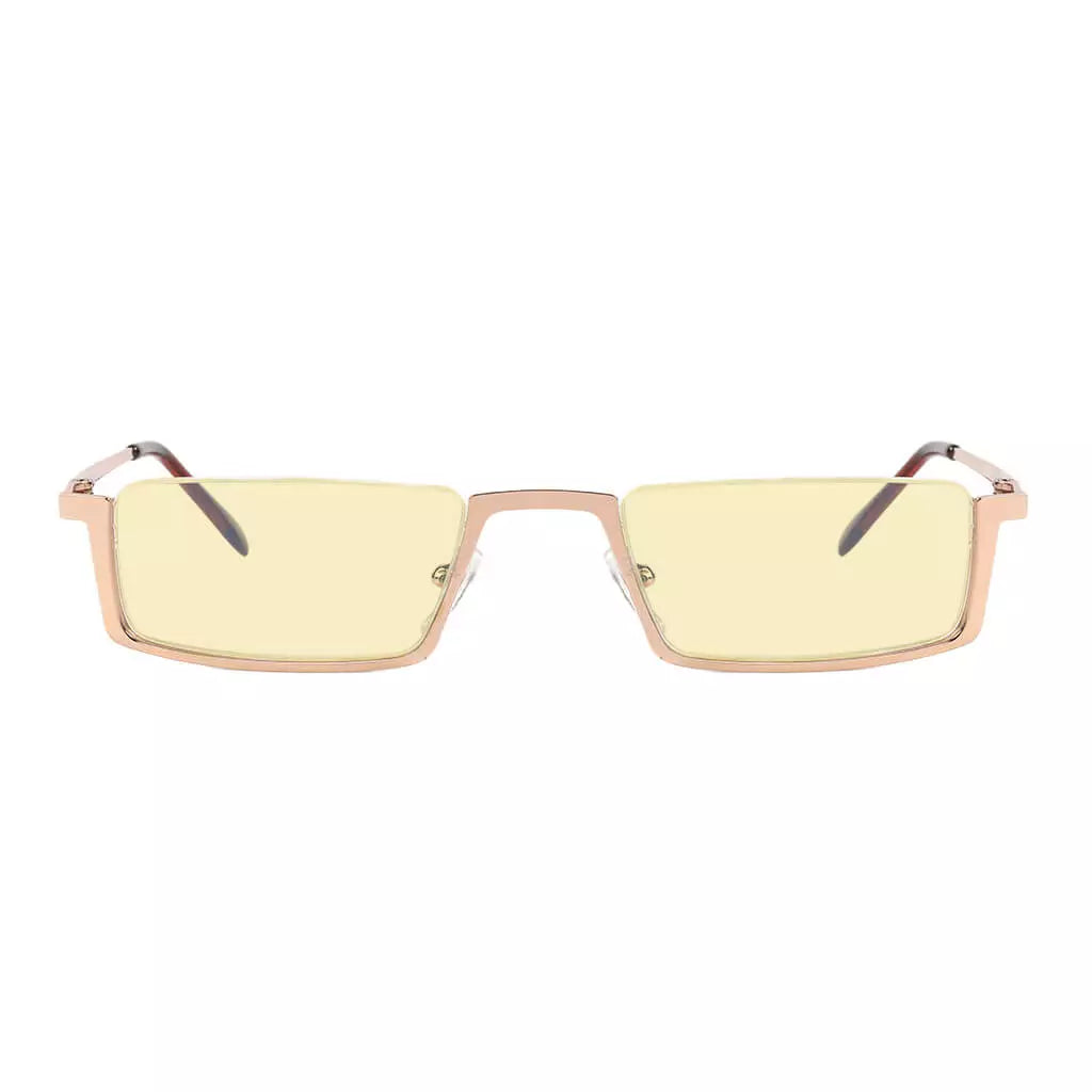 Half-rim Blue Light Blocking Glasses Women Men