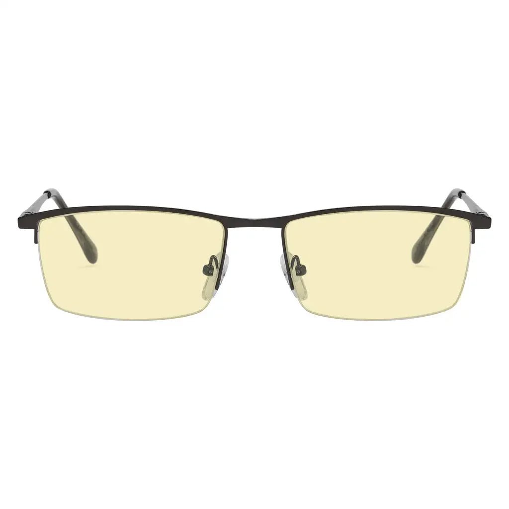 Half Rim Blue Light Blocking Reading Glasses Women Men