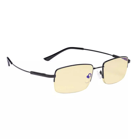 Half-rim Metal Blue Light Glasses Women Men
