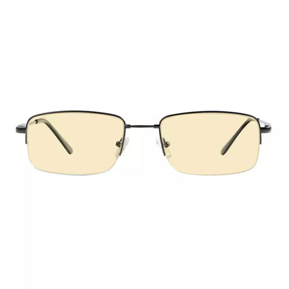 Half-rim Metal Blue Light Glasses Women Men