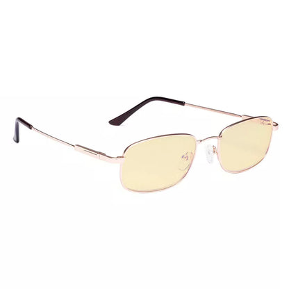 Metal Blue Light Blocking Reading Glasses Women Men