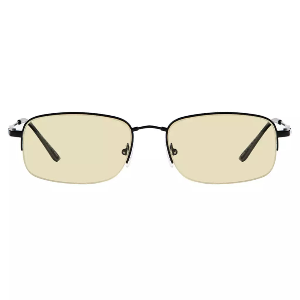 Metal Half-rim Rim Blue Light Blocking Glasses Women Men