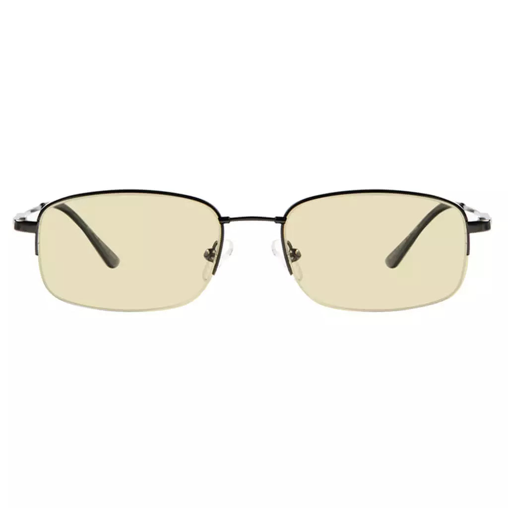 Metal Half-rim Blue Light Blocking Reading Glasses Women Men