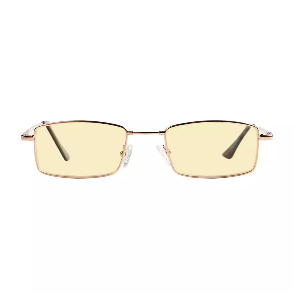 Metal Vintage Blue Light Blocking Reading Glasses Women Men