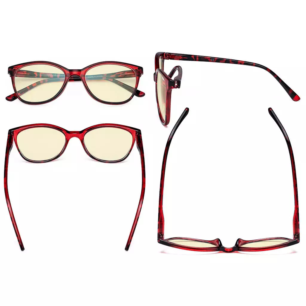 Cat-eye Blue Light Blocking Reading Glasses Women