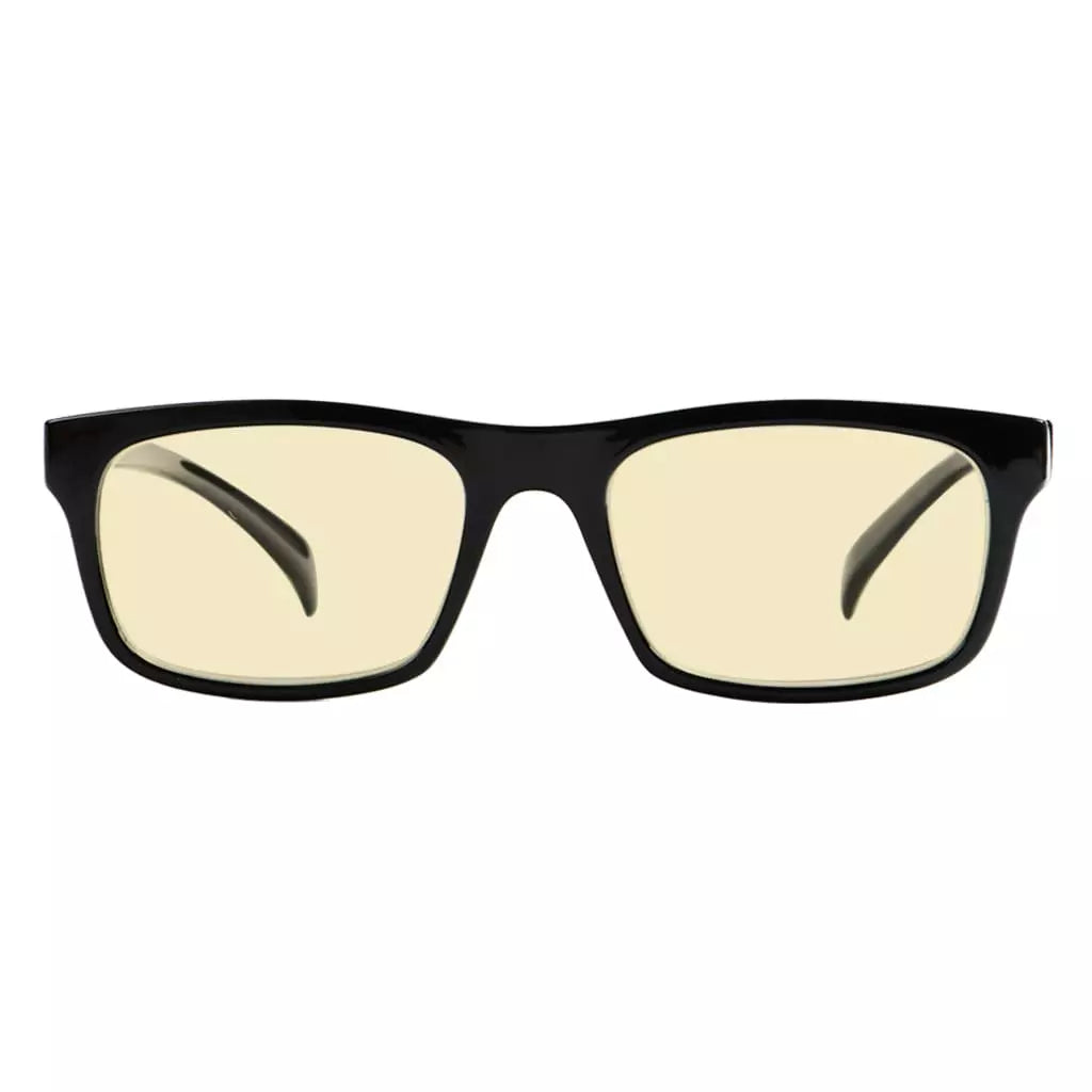 Yellow Tinted Pattern Blue Light Blocking Reading Glasses Women Men