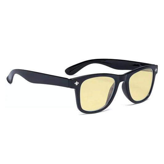 Blue Light Blocking Eyeglasses Yellow Tinted for Women Men Eyewear