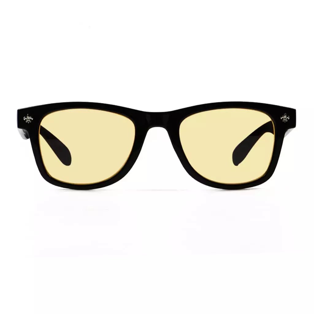 Blue Light Blocking Eyeglasses Yellow Tinted for Women Men Eyewear