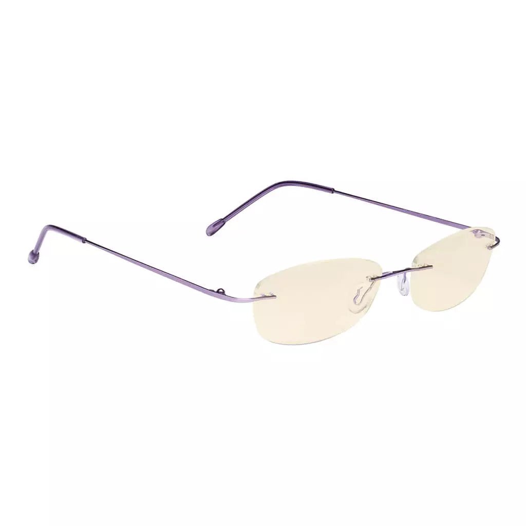 Rimless Blue Light Blocking Glasses Women Men