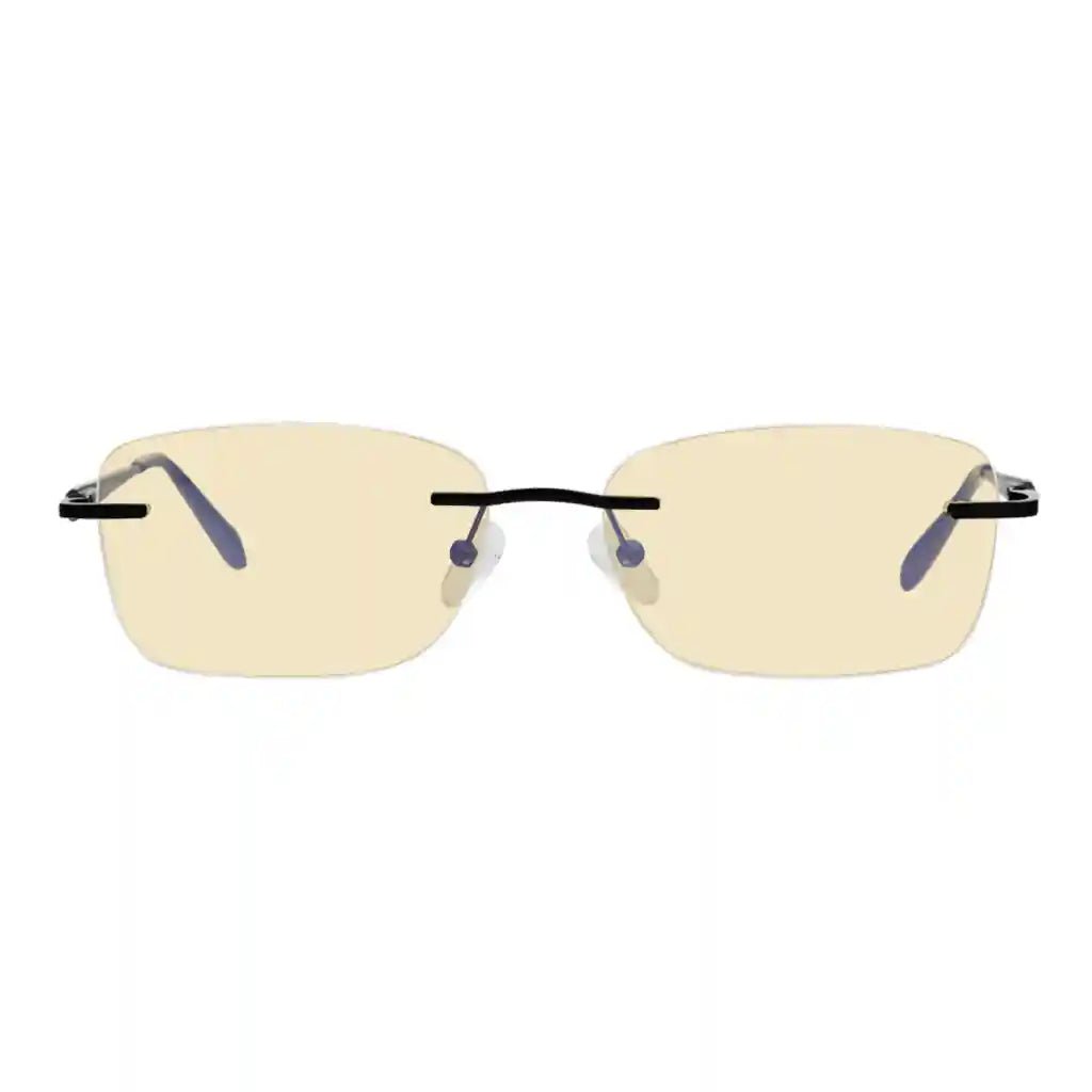 Rimless Blue Light Blocking Reading Glasses Women Men