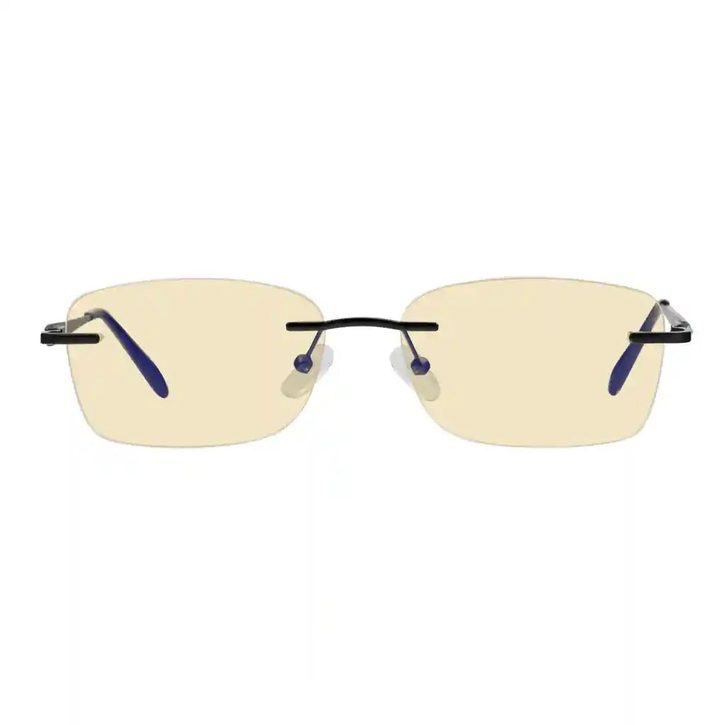 Rimless Blue Light Blocking Reading Glasses Women Men
