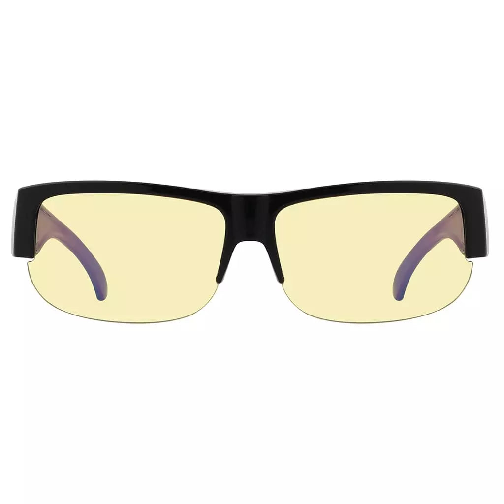 Blue Light Blocking Fit Over Glasses Yellow Tinted For Women Men