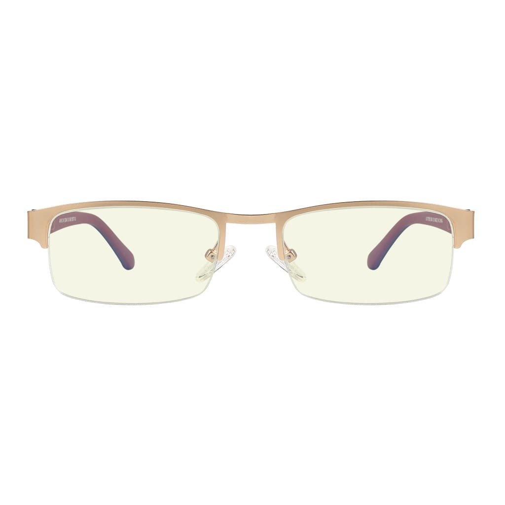 Half Rim Blue Light Blocking Glasses for Men