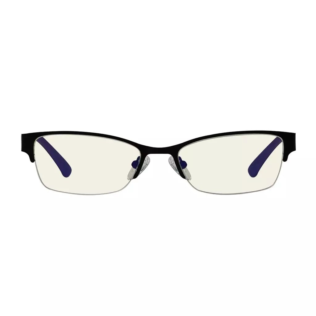 Half Rim Blue Light Blocking Glasses for Women and Men