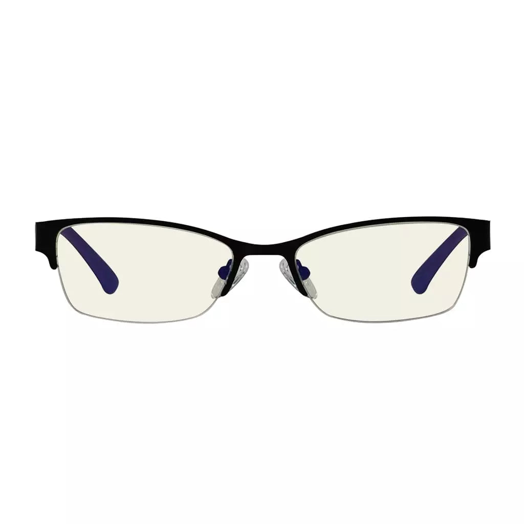 Half Rim Blue Light Blocking Glasses for Women and Men