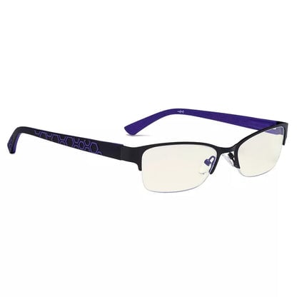 Half Rim Blue Light Blocking Glasses for Women and Men