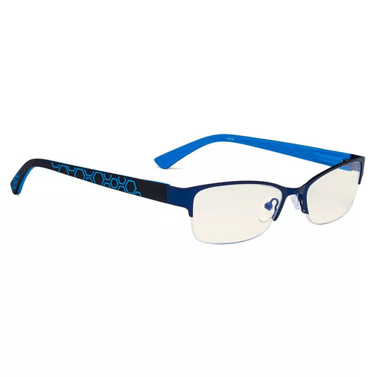 Half Rim Blue Light Blocking Glasses for Women and Men
