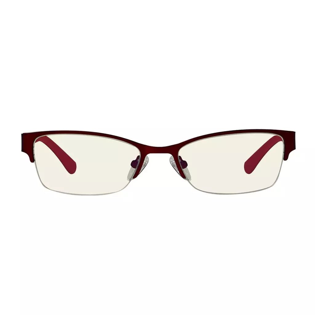 Half Rim Blue Light Blocking Glasses for Women and Men
