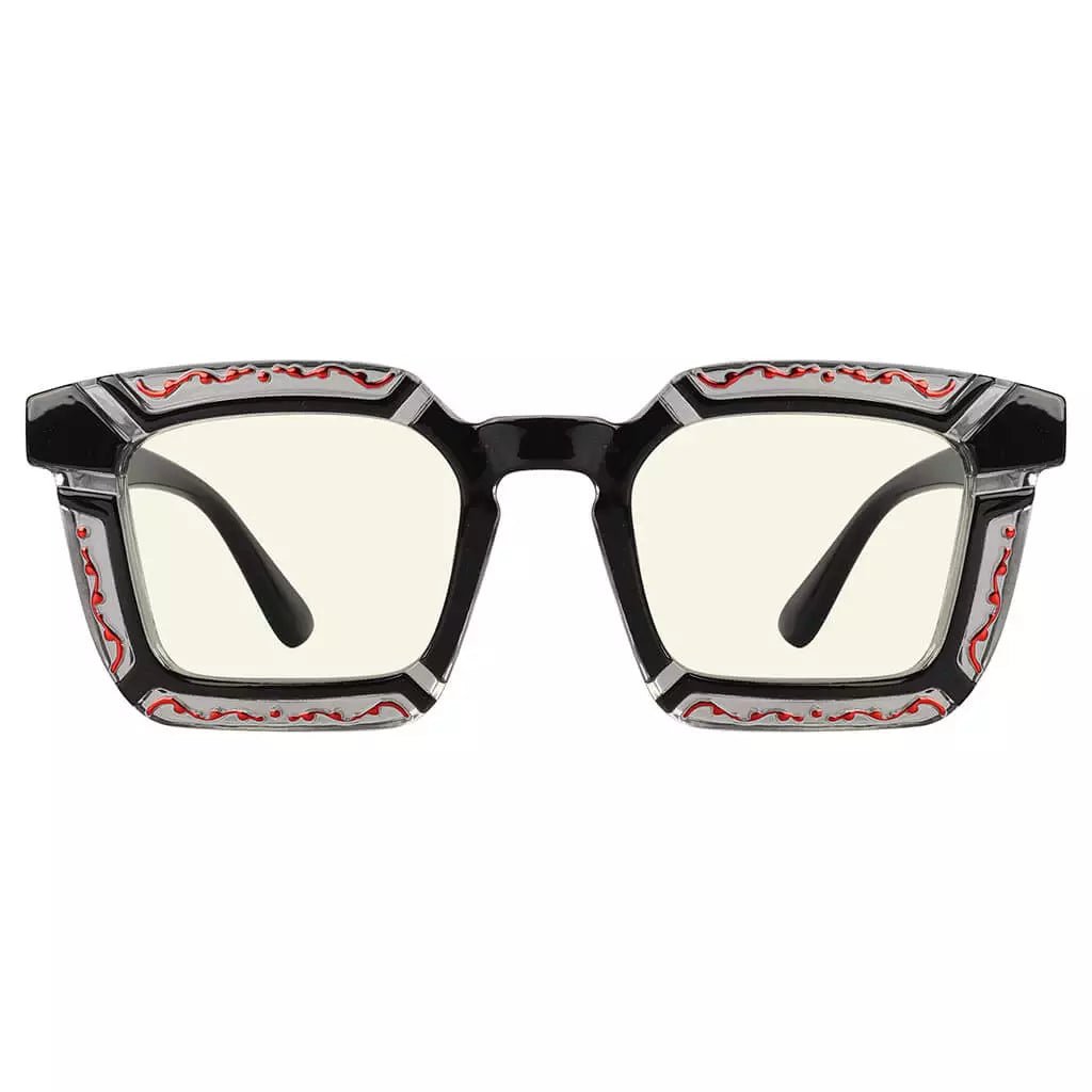Pattern Blue Light Blocking Glasses for Women