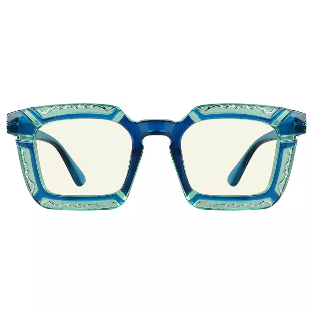 Pattern Blue Light Blocking Glasses for Women