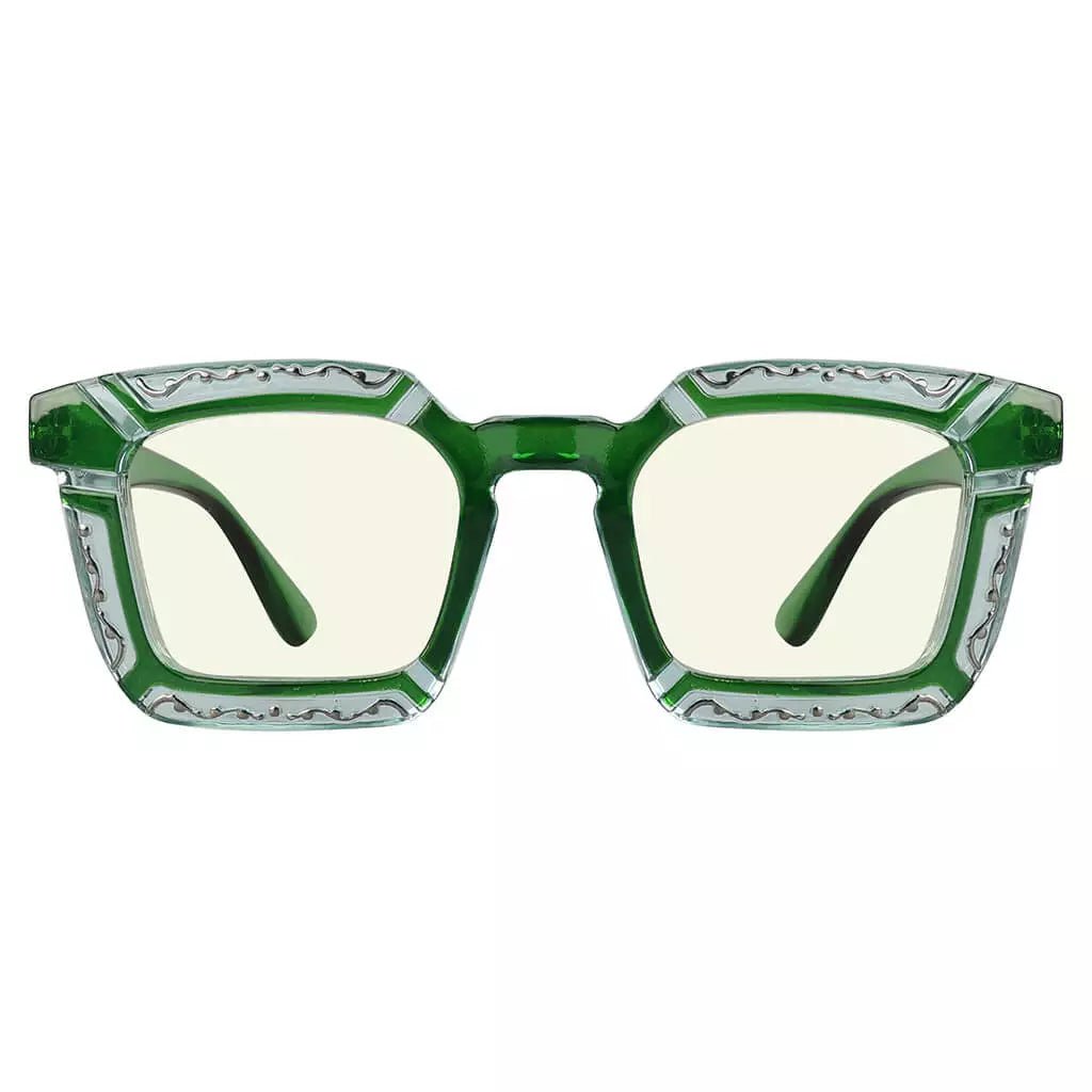 Pattern Blue Light Blocking Glasses for Women