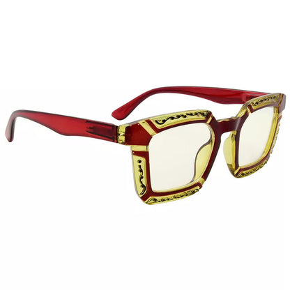Pattern Blue Light Blocking Glasses for Women