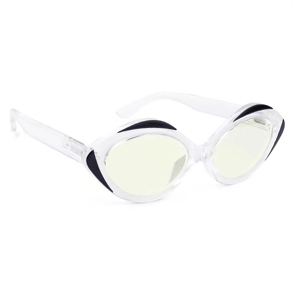 Oval Blue Light Blocking Glasses for Women