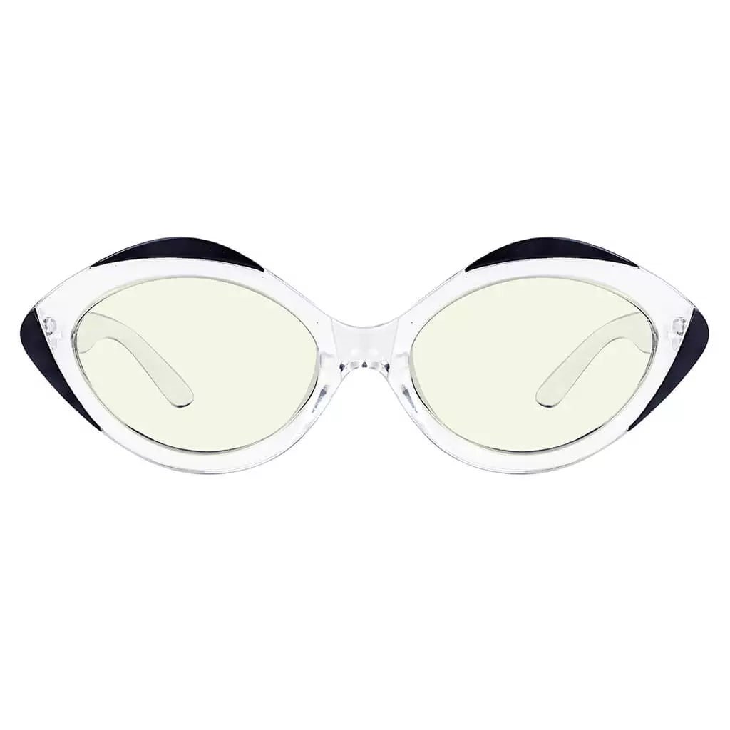 Oval Blue Light Blocking Reading Glasses for Women