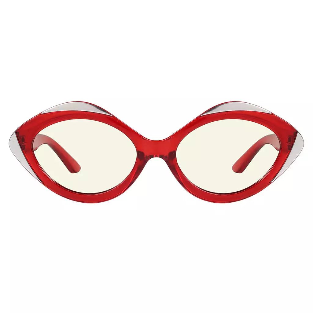 Oval Blue Light Blocking Glasses for Women