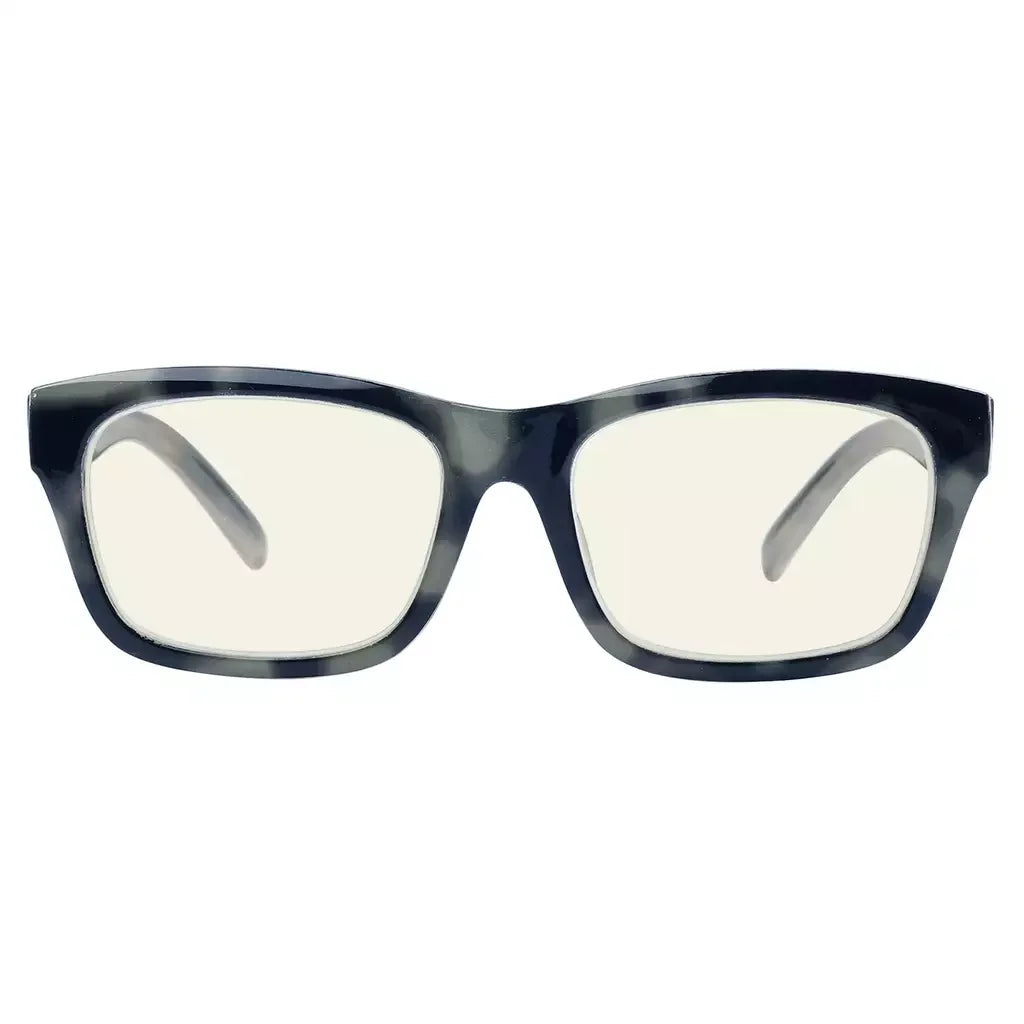 Rimless Metal Blue Light Blocking Reading Glasses Women Men