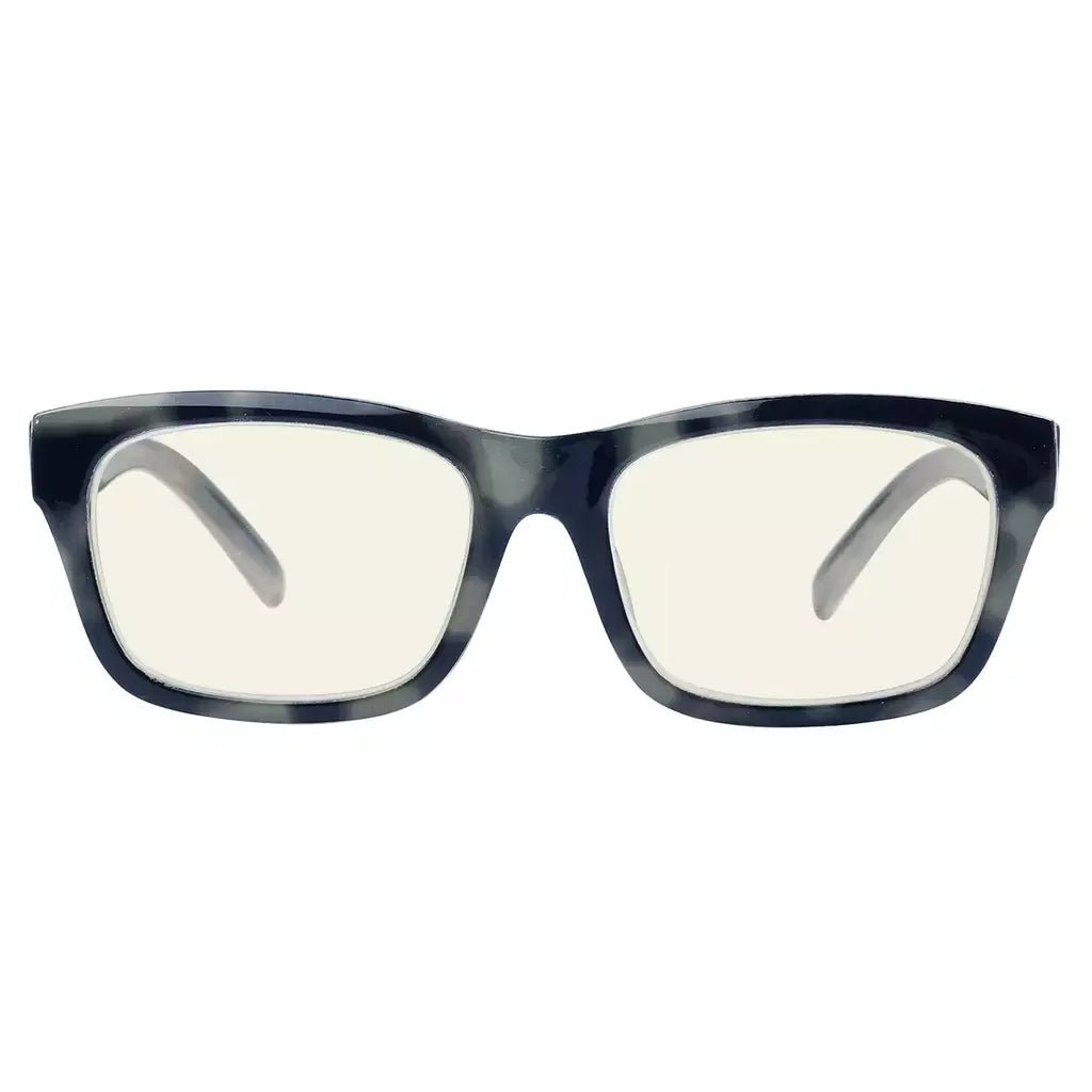 Rimless Metal Blue Light Blocking Reading Glasses Women Men