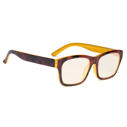 Rimless Metal Blue Light Blocking Reading Glasses Women Men