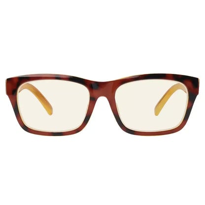Rimless Metal Blue Light Blocking Glasses Women Men