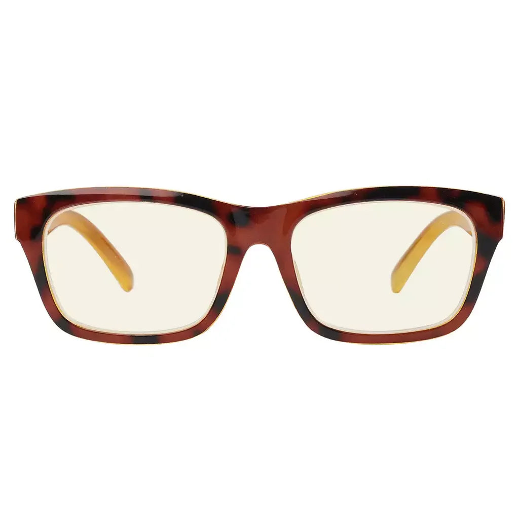 Rimless Metal Blue Light Blocking Reading Glasses Women Men