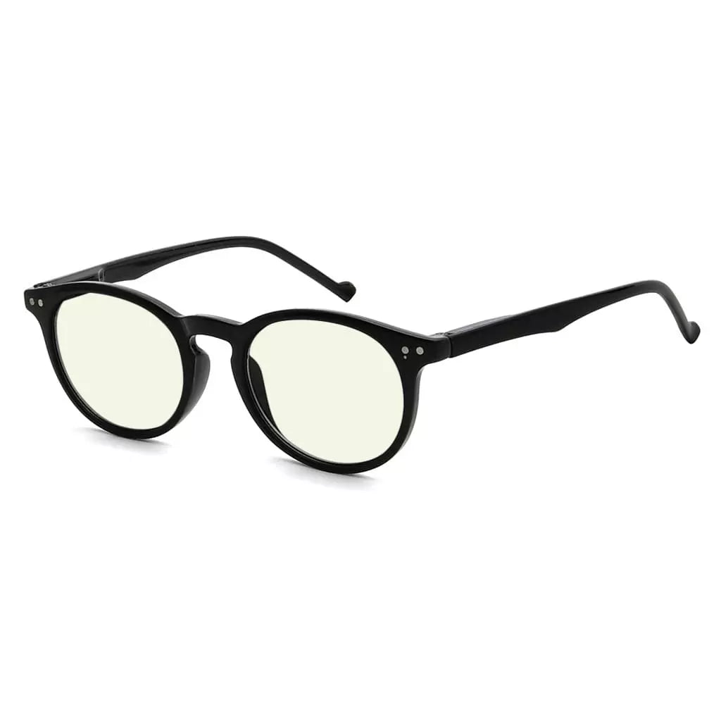 Oval Round Blue Light Blocking Reading Glasses for Women Men