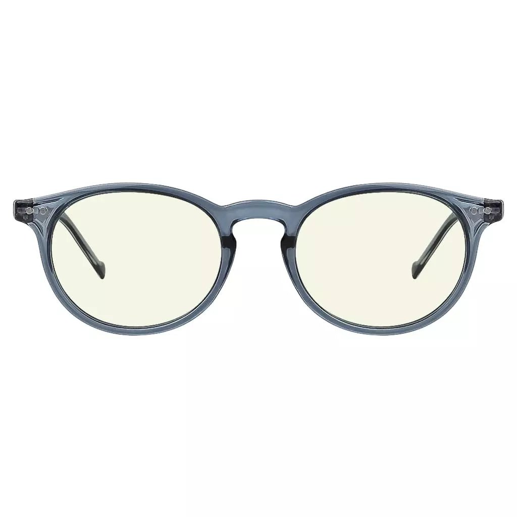 Oval Round Blue Light Blocking Glasses for Women Men