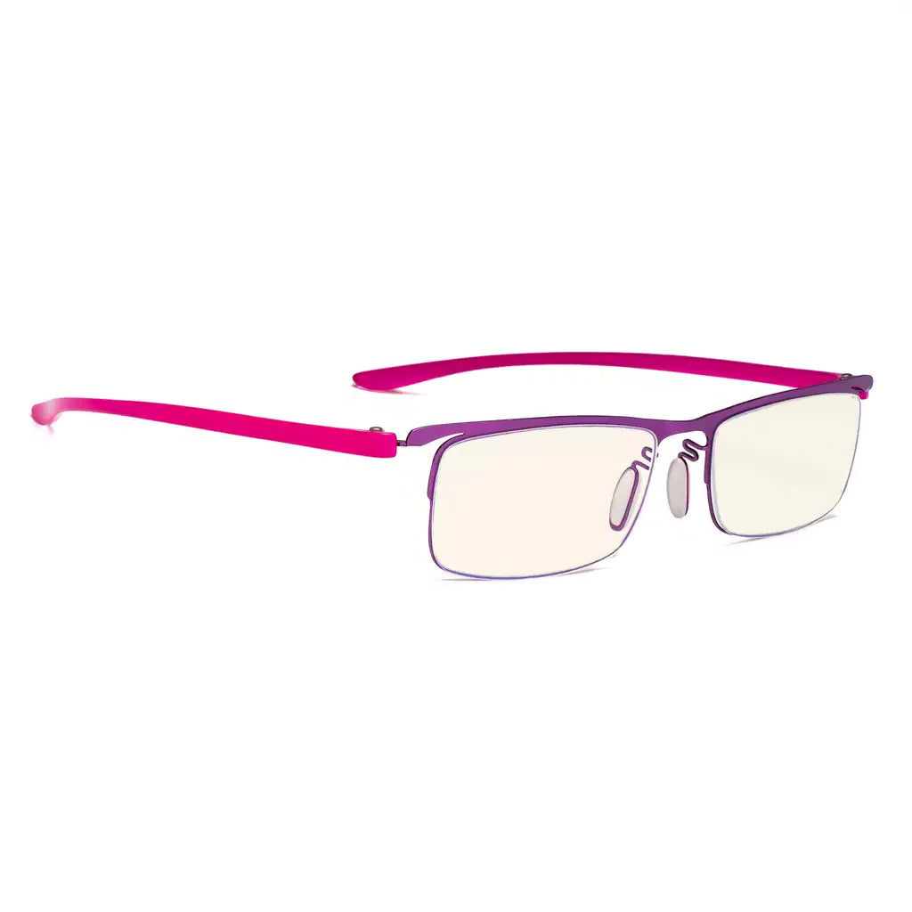 Half-rim Blue Light Blocking Glasses for Women Men