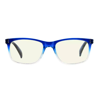 Rectangle Blue Light Blocking Reading Glasses for Women Men