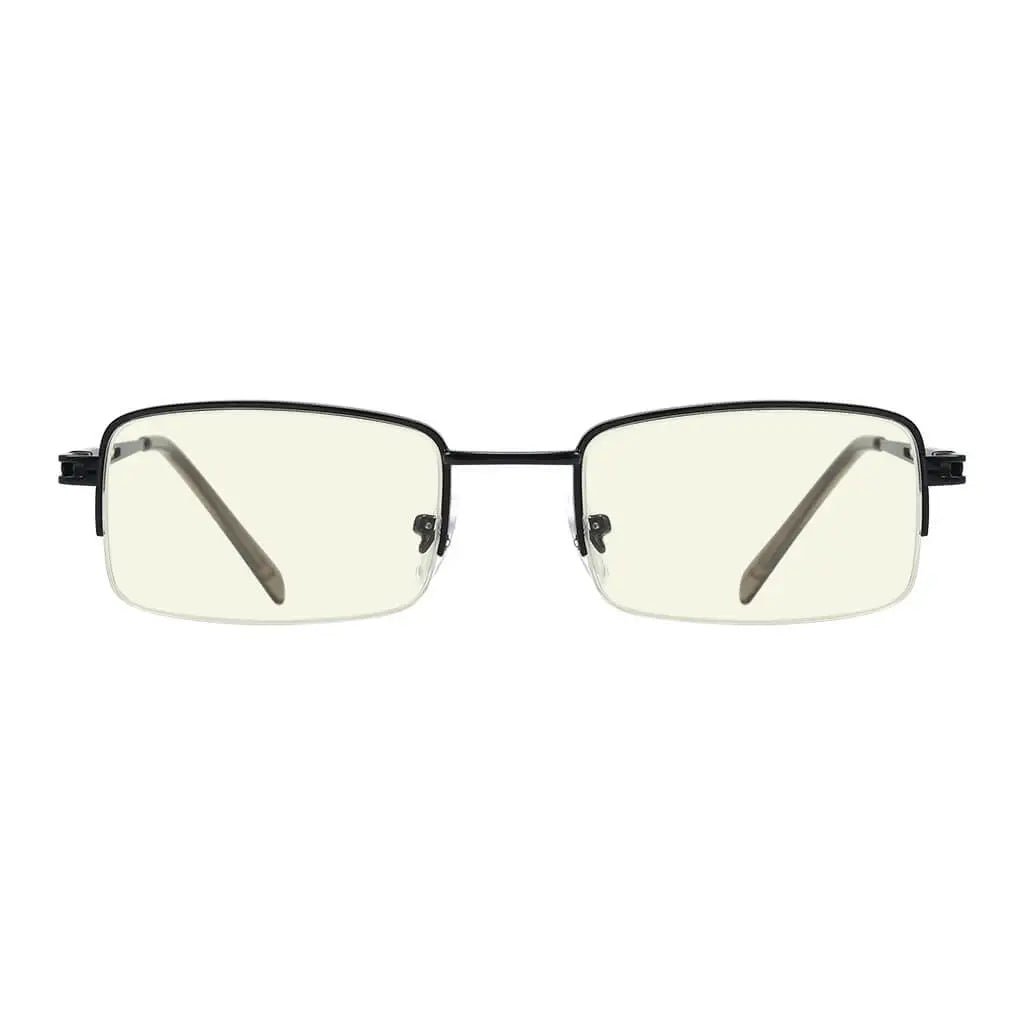 Half Rim Blue Light Blocking Reading Glasses for Men