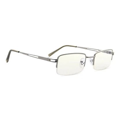 Half Rim Blue Light Blocking Glasses for Men