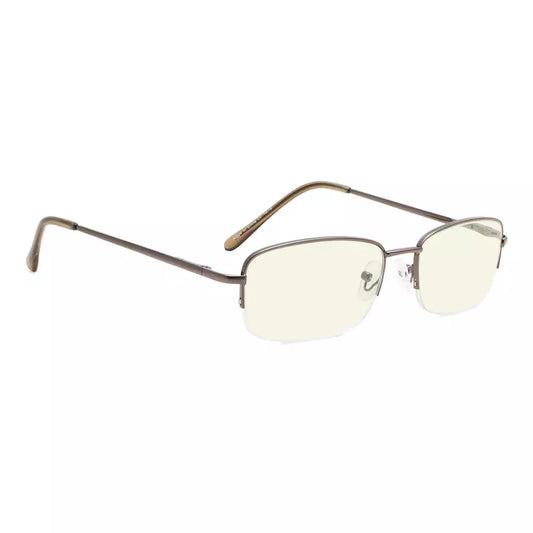 Half-Rim Vintage Blue Light Blocking Glasses Men Women