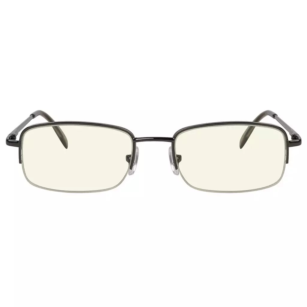 Half-Rim Vintage Blue Light Blocking Glasses Men Women