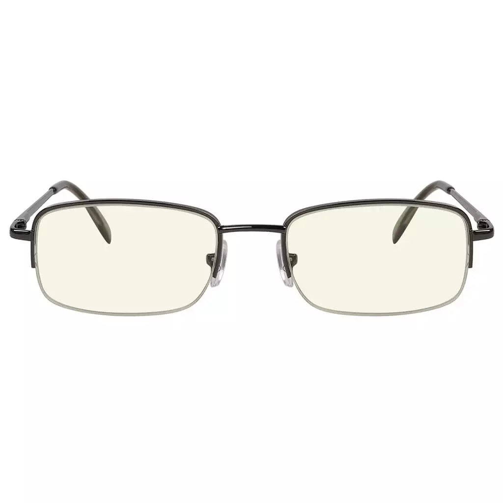 Half-Rim Vintage Blue Light Blocking Glasses Men Women